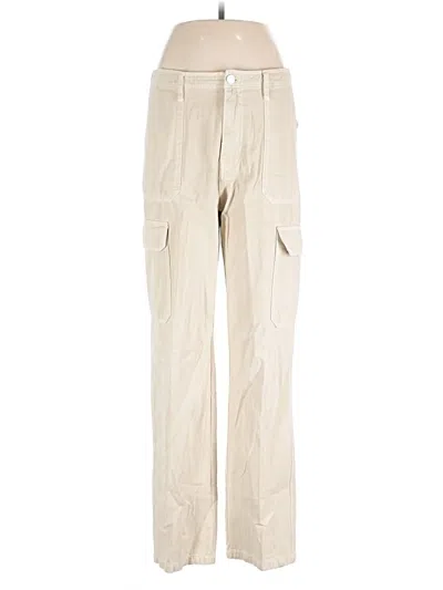Pre-owned Zara Cargo Pants In Tan