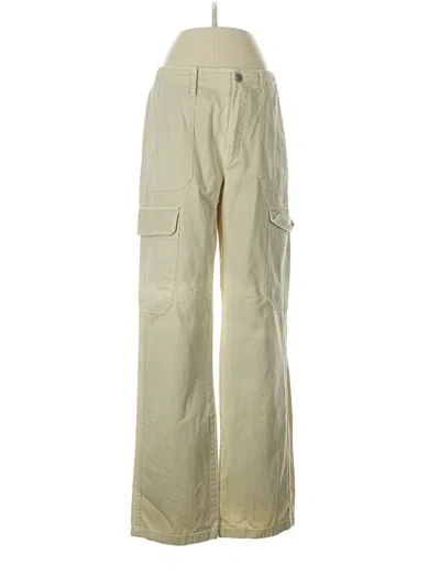 Pre-owned Zara Cargo Pants In Tan