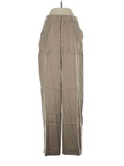 Pre-owned Zara Cargo Pants In Tan