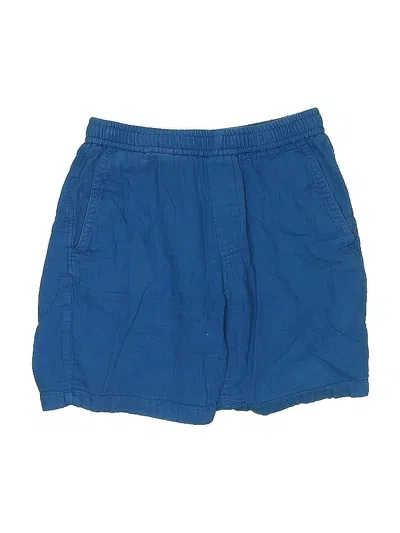 Pre-owned Zara Cargo Shorts In Blue