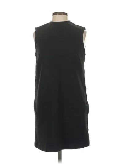 Pre-owned Zara Casual Dress In Black