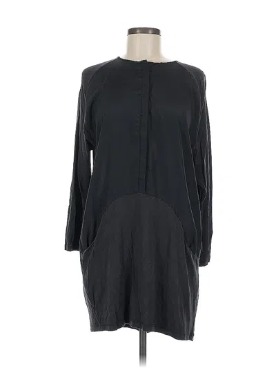 Pre-owned Zara Casual Dress In Black