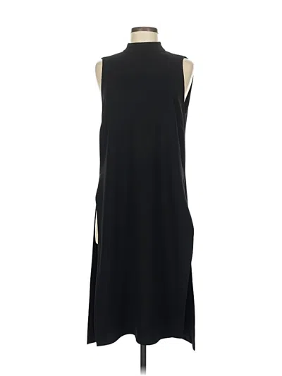 Pre-owned Zara Casual Dress In Black