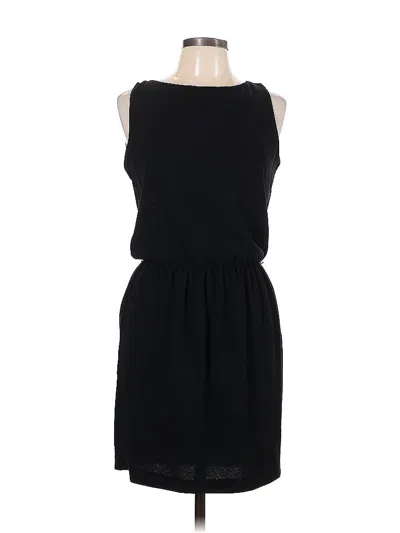 Pre-owned Zara Casual Dress In Black