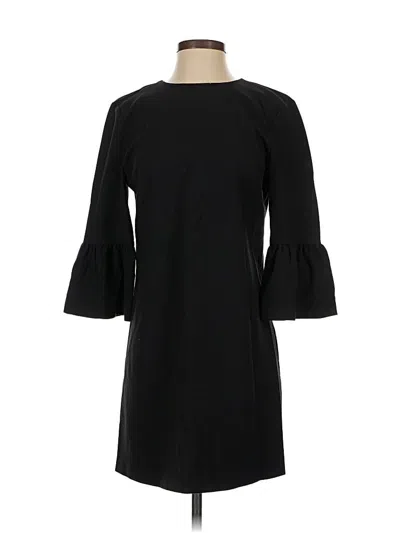 Pre-owned Zara Casual Dress In Black