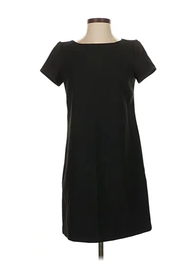 Pre-owned Zara Casual Dress In Black