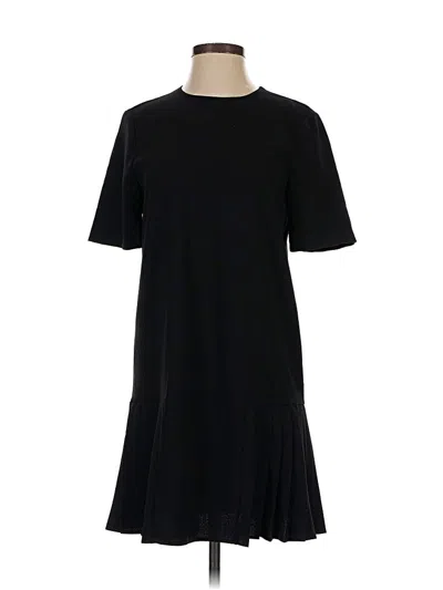 Pre-owned Zara Casual Dress In Black