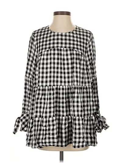 Pre-owned Zara Casual Dress In Black