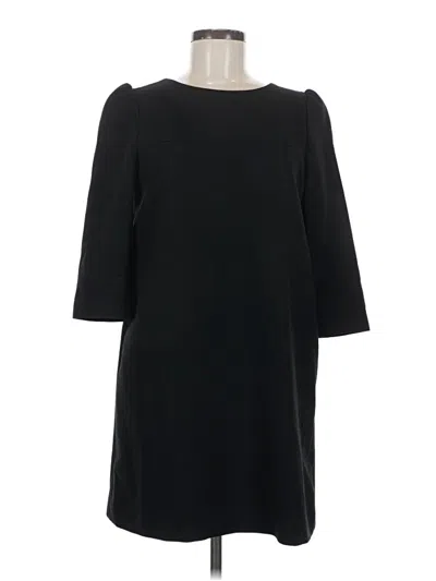 Pre-owned Zara Casual Dress In Black