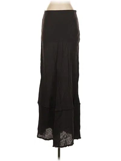 Pre-owned Zara Casual Dress In Black