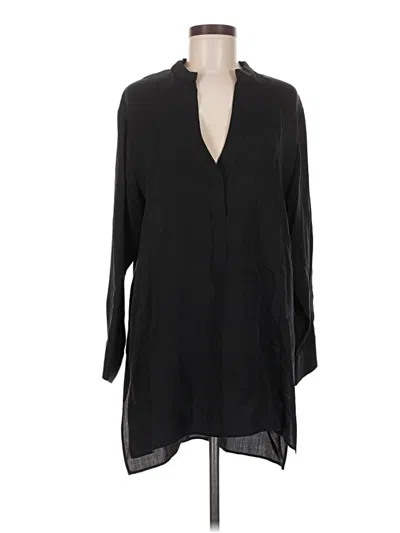 Pre-owned Zara Casual Dress In Black