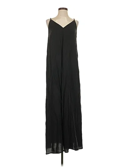 Pre-owned Zara Casual Dress In Black
