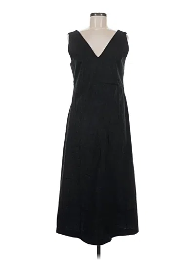 Pre-owned Zara Casual Dress In Black