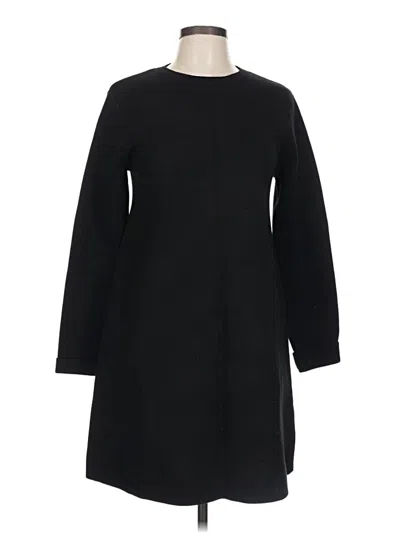 Pre-owned Zara Casual Dress In Black