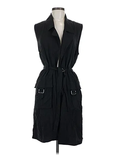 Pre-owned Zara Casual Dress In Black