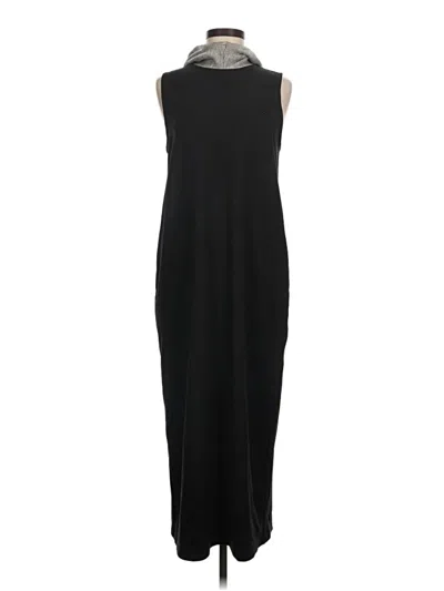 Pre-owned Zara Casual Dress In Black