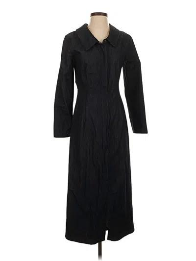Pre-owned Zara Casual Dress In Black