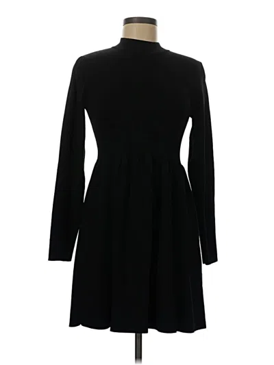Pre-owned Zara Casual Dress In Black