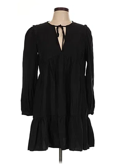 Zara Casual Dress In Black