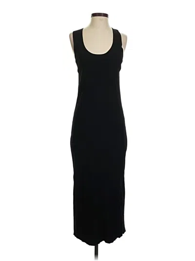 Pre-owned Zara Casual Dress In Black