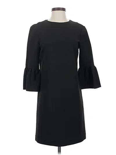 Pre-owned Zara Casual Dress In Black
