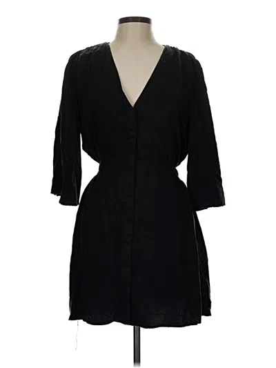 Zara Casual Dress In Black