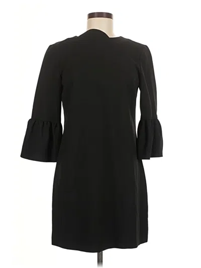 Pre-owned Zara Casual Dress In Black