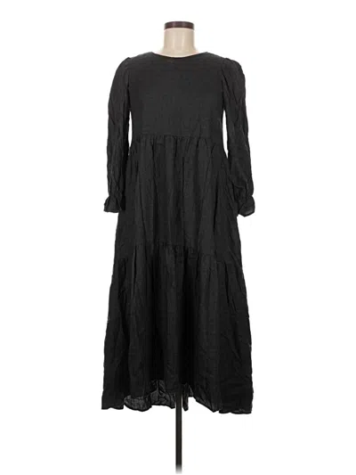 Zara Casual Dress In Black