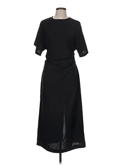 Pre-owned Zara Casual Dress In Black