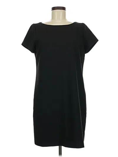 Pre-owned Zara Casual Dress In Black