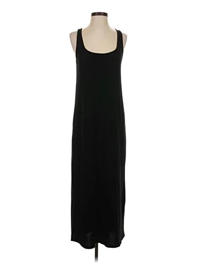 Pre-owned Zara Casual Dress In Black