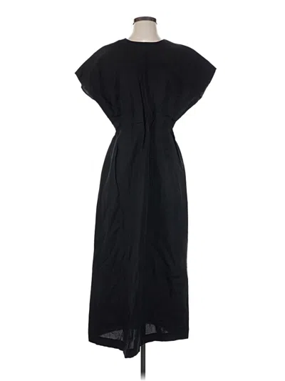 Pre-owned Zara Casual Dress In Black