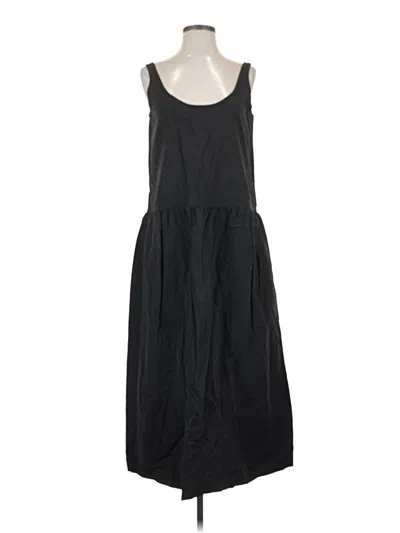 Pre-owned Zara Casual Dress In Black