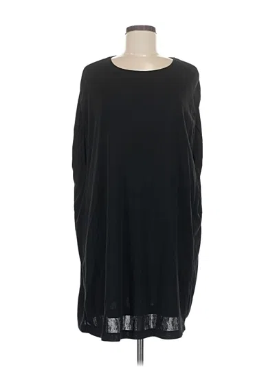 Pre-owned Zara Casual Dress In Black