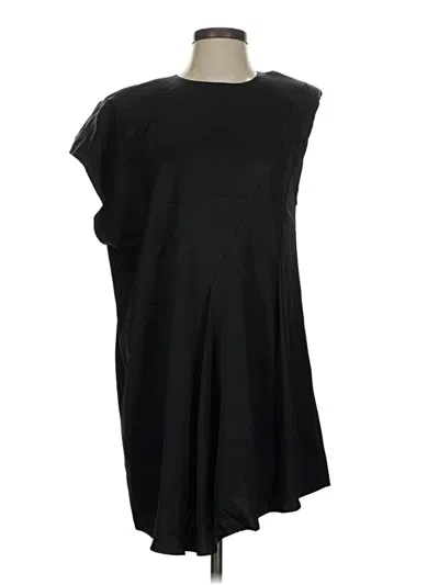 Pre-owned Zara Casual Dress In Black