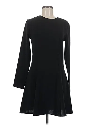 Zara Casual Dress In Black