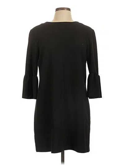 Pre-owned Zara Casual Dress In Black