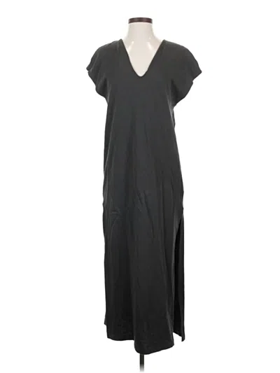 Pre-owned Zara Casual Dress In Black