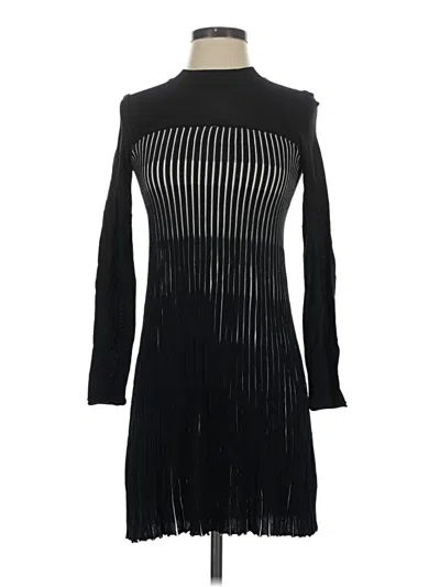 Zara Casual Dress In Black