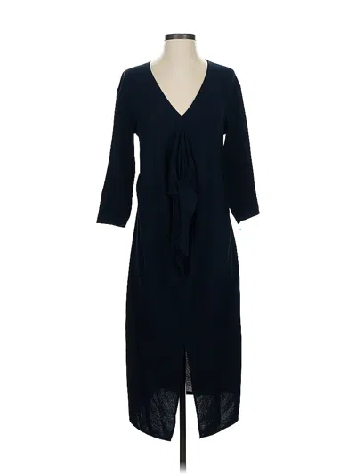 Pre-owned Zara Casual Dress In Blue