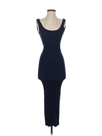 Pre-owned Zara Casual Dress In Blue