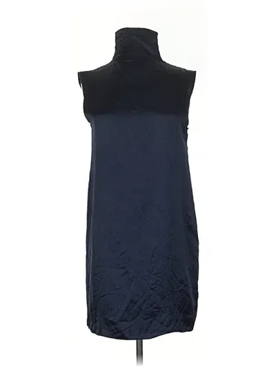 Pre-owned Zara Casual Dress In Blue