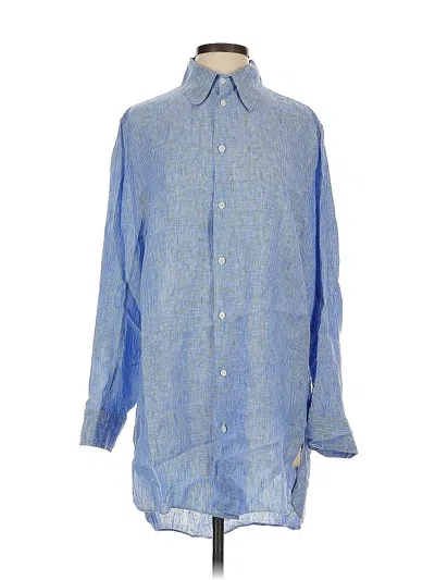 Pre-owned Zara Casual Dress In Blue
