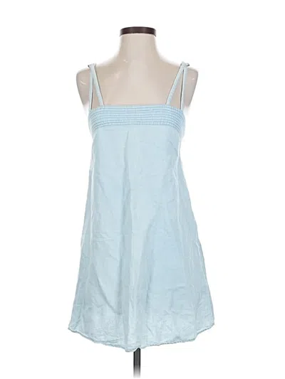 Pre-owned Zara Casual Dress In Blue