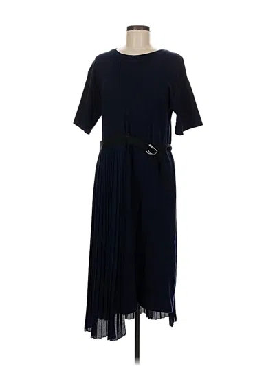 Pre-owned Zara Casual Dress In Blue