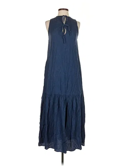 Pre-owned Zara Casual Dress In Blue