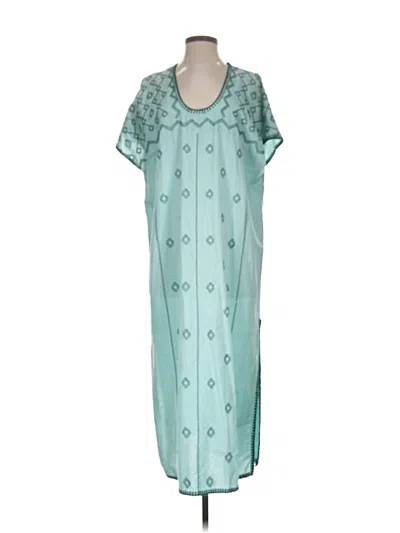 Pre-owned Zara Casual Dress In Blue