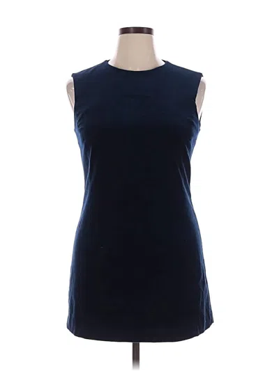 Pre-owned Zara Casual Dress In Blue