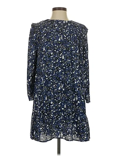 Zara Casual Dress In Blue
