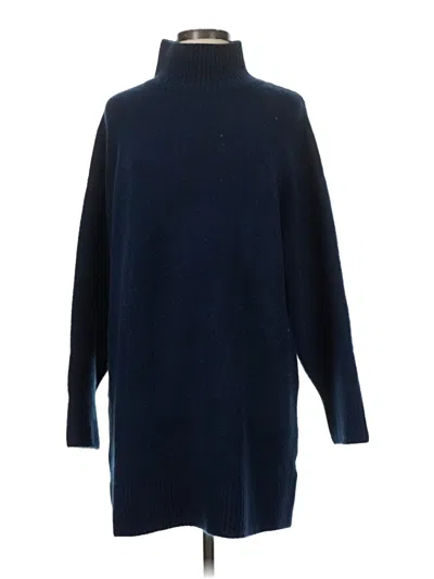 Pre-owned Zara Casual Dress In Blue